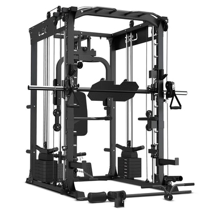 GRK200 10-In-1 Home Gym Station, Power Rack, Smith Machine and Cable Crossover